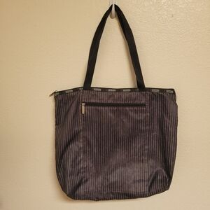 Lesportsac Striped Tote